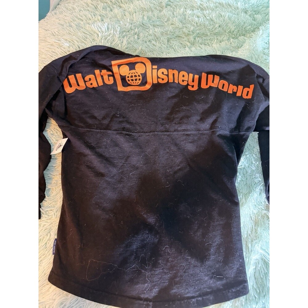 Disney Parks Walt Disney World Spirit Jersey Black NBA Basketball T-Shirt Sz Xs